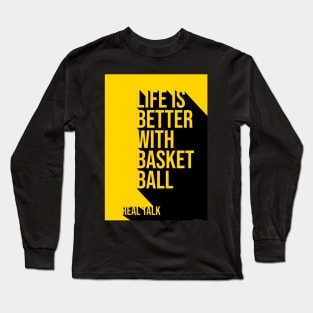 basketball Long Sleeve T-Shirt